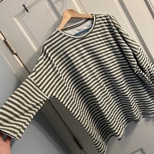 Mersea striped long sleeved tee.
